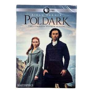 Poldark: The Complete Fourth Season DVD Set - Masterpiece Aidan Turner Sealed